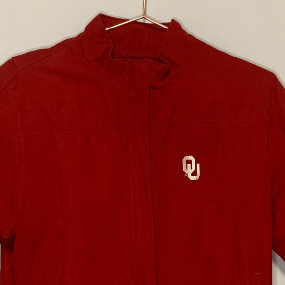Antigua Womens Oklahoma Sooners Lightweight Jacket - Picture 3 of 11